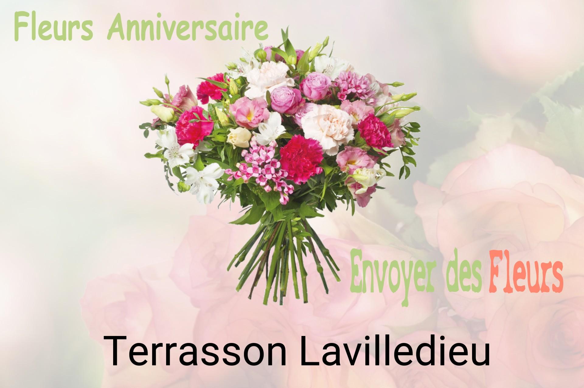 Bouquet de fleurs d’anniversaire livré à Terrasson-Lavilledieu