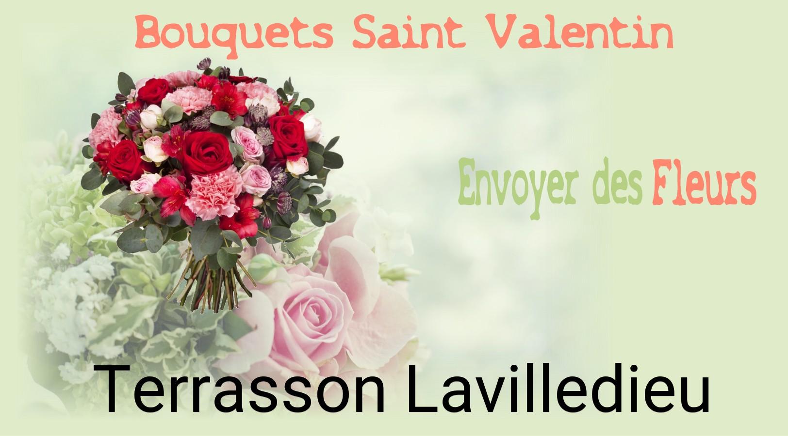 Roses de Saint-Valentin livrées à Terrasson-Lavilledieu